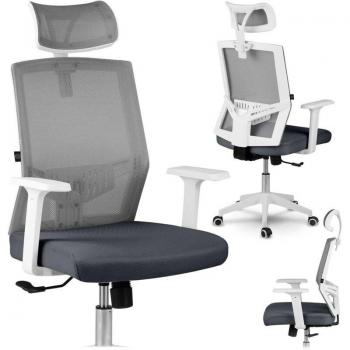 Rotar Microrete Grigio – Sedia Comfort per Ufficio