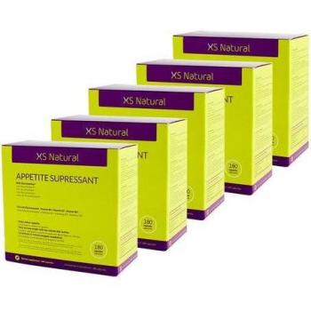 XS Natural Appetite Suppressant 5x180 cápsulas
