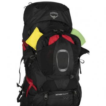 Mochila Osprey Aether Plus 100L Negra tamaño S/M