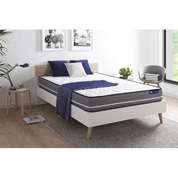 Actilatex Matelas 140x200 cm – Latex et mémoire, 20 cm, ferme, 3 zones de confort