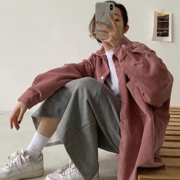Ulzzang Women's Solid Pocket Jacket