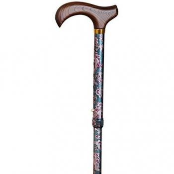 Canne pliable Garcia motif Cachemire