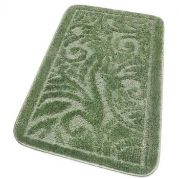 Tapis Doux de Douche Vert 50x110 cm