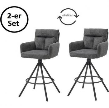 Stolkom Palermo Barhocker Duo – 54 × 103,5 × 60 cm
