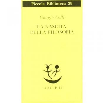 La nascita della filosofia.