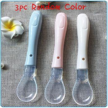 BPA-Free Soft Silicone Baby Spoons