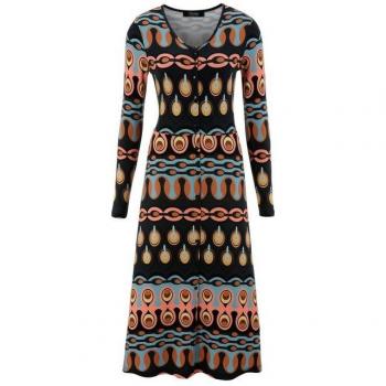 ANISTON SELECTED figurbetontes Midikleid für Damen
