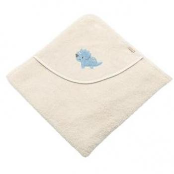 Sterntaler Kapuzen-Badetuch 80 x 80 cm Rexi beige