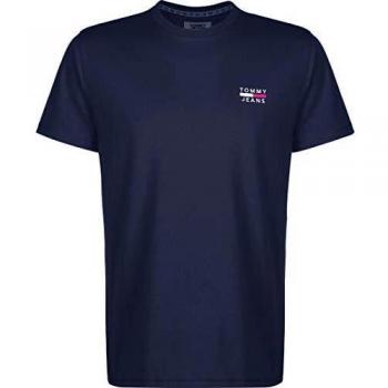 T-Shirt Basic Tommy Jeans con Logo sul Petto (S)