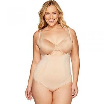Spanx OnCore Open‑Bust Seamless Bodysuit – Nude, Size M