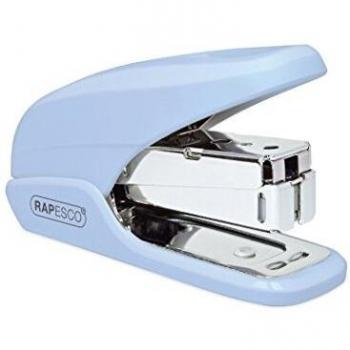 Rapesco X5 Mini Less Effort Stapler Plastic 20 Sheet Powder Blue