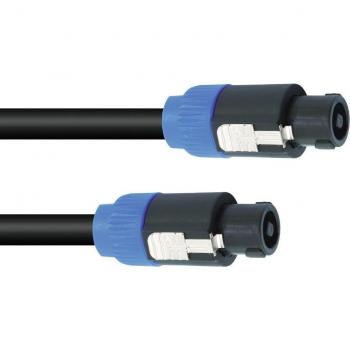 Cavo Professionale Speakon 2x4 5m Nero