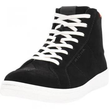 Calzado Moto Richa WP Inmóvil en Negro y Blanco