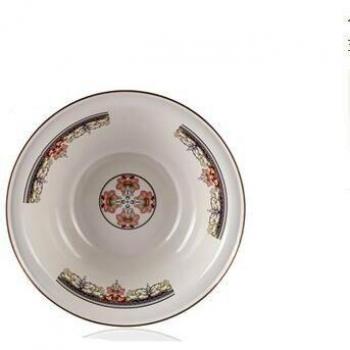 Retro Nostalgic Enamel Soup and Noodle Jug