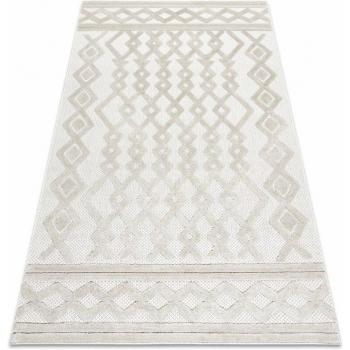 RugsX Beige Zigzag Rug
