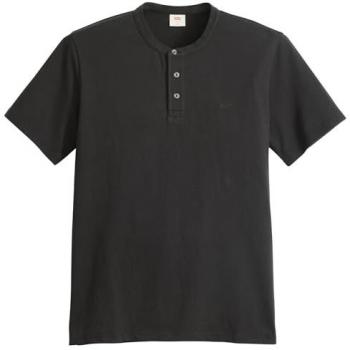 Levi's Herren T-Shirt, Rundhals, Schwarz