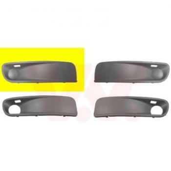 Grille de pare‑choc ventilée, sans trou lampes, Volkswagen Transporter – VAN WEZEL 5897592