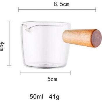 Vinegar Plate with Wooden Handle