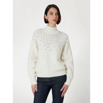 Beige Wool Blend Turtleneck by Marciano Guess