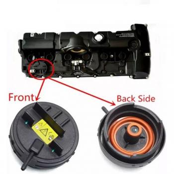 Couvercle Valve Moteur BMW N51/N52 – 2 pièces 11127552281 PCV, pour véhicules E82/E90/Z4