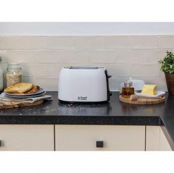 My Breakfast 850W Tostapane Russell Hobbs, finitura bianca