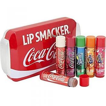 Pack 6 saveurs Lip Smacker en boîte métallique Coca-Cola