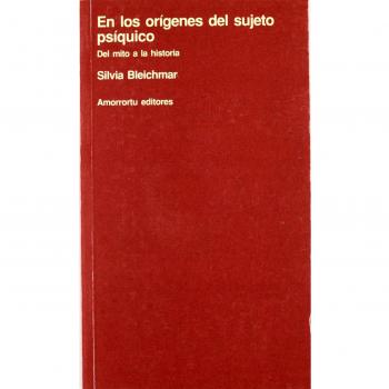EN LOS ORIGENES DEL SUJETO PSIQUICO