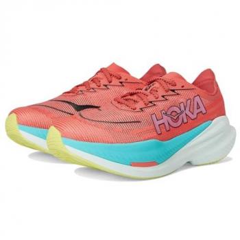 HOKA Mach X 2 Damen Laufschuhe Koralle