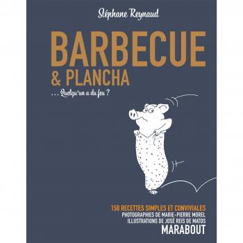 Barbecue & plancha... : quelqu'un a du feu ? : 150 recettes simples et conviviales