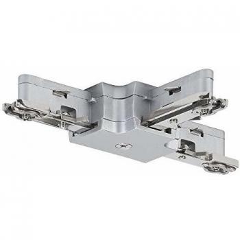 Conector en T para sistema URail, cromo mate Paulmann