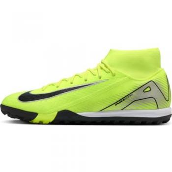 Superfly 10 Academy (TF) – Zapatillas de fútbol alto perfil, color amarillo, talla 40.5
