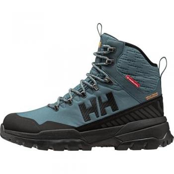 Scarponi Helly Hansen Crestone ULLR HT 44 Verde Azzurro PrimaLoft
