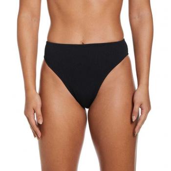 Bikini Nike Swim mujer alta negro y blanco