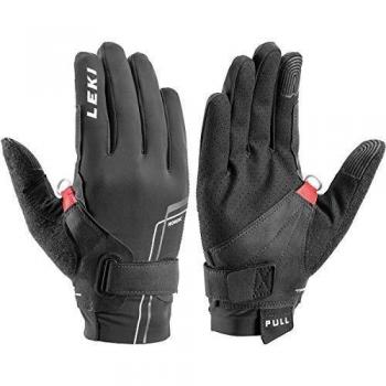 Bastoncillos de Montaña Leki Nordic Move, Diseño Negro/Blanco