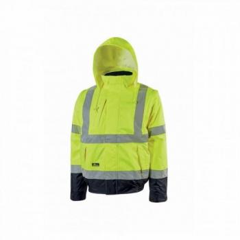 Giubbotto bomber alta visibilità U-Power Crafty Yellow Fluo taglia M HL158YF-M