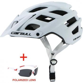 TrailBlazer Dual‑Sport Helmet Set (Helmet + Polarized Lenses)