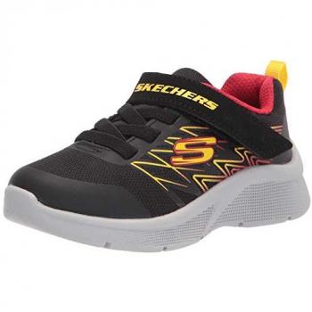 Skechers Microspec Texlor Kinder Sportschuhe Schwarz