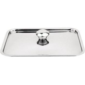 CL189 150 mm x 100 mm Stainless Steel Roasting Pan Lid
