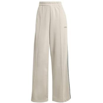 Adidas Season Essentials Graphic Joggers – Women's L, Beige / Collegiate Green