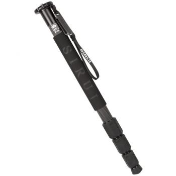 SIRUI P‑424 Einbeinstand (Carbon) – 171 cm Höhe – 0,74 kg – 15 kg Tragfähigkeit – Tasche & Clip für Gürtel