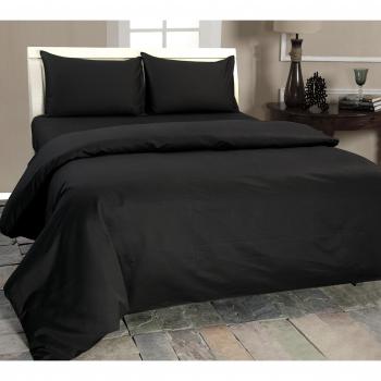 Dark Charcoal Grey Egyptian Cotton Fitted Sheet 1000 TC, King