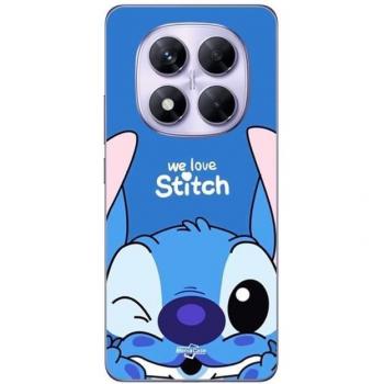 Capa de Protección Maniacase + Stitch para Redmi Note 14 Pro 5G, azul