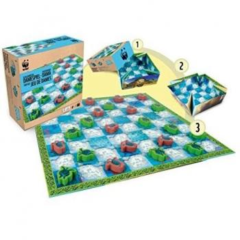 Damespiel WWF Schildkröten von Terra Toys (Artikelnummer: 29121)