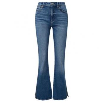 QS Flared Leg Stoffhose