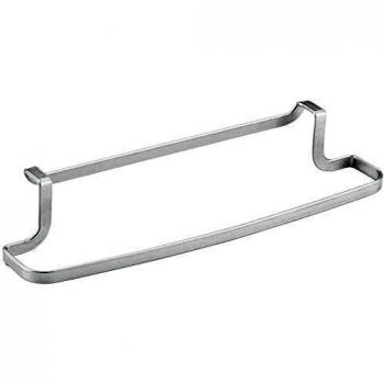 Over Door Towel Holder in Metallic Finish