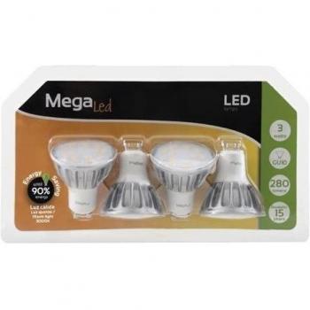 GloBright GU‑10 3W Set 4