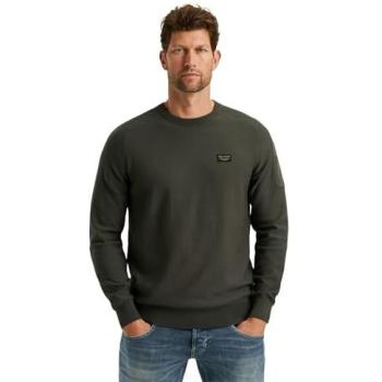 PME LEGEND Herrenpullover 3XL – Rundhals, Rippbündchen, Logo‑Stickerei