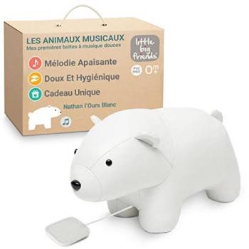 Nathan the Polar Bear: Musical Sea Adventure Toy