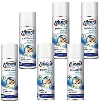 ARIASANA Spruzzi Rinfrescanti 6 Flaconi 150 ml