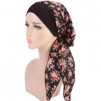 Women's Muslim Hair Loss Turban Cap